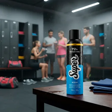 Desodorante Super Acqua Aerosol Antitranspirante 72h Proteção Total 150ml