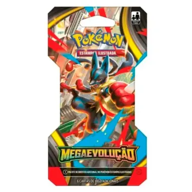 Pok&eacute;mon Megaevolu&ccedil;&atilde;o com 6 Cartas de Jogo Adicionais Sortidas