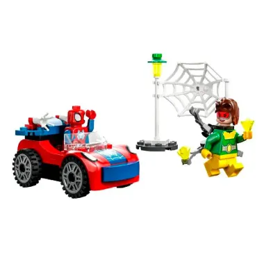 Lego Marvel O Carro do Home Aranha e Doc Ock 4+Anos 48 Peças