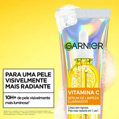 S&eacute;rum de Limpeza Iluminador Facial Garnier Vitamina C 100g