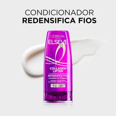 Condicionador Redensifica Fios L'Or&eacute;al Paris Elseve Collagen Lifter 200ml
