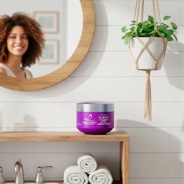 Creme de Tratamento L'Or&eacute;al Paris Elseve Collagen Lifter Efeito Teia Resgate de Massa 300g