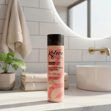 Shampoo Nutritivo Kolene Nutri Bond For&ccedil;a e Nutri&ccedil;&atilde;o Duradoura &Oacute;leos Africanos by Camilla de Lucas 300ml