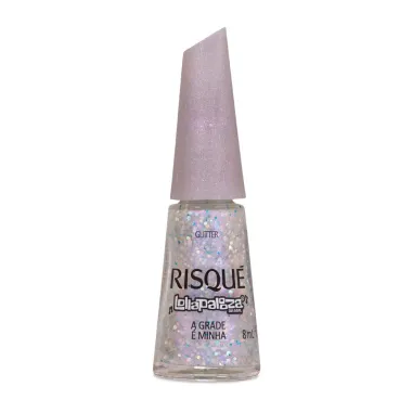 Esmalte Risqu&eacute; Glitter Lollapalooza A Grade &Eacute; Minha 8ml