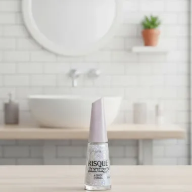 Esmalte Risqu&eacute; Glitter Lollapalooza A Grade &Eacute; Minha 8ml