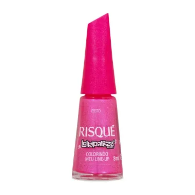 Esmalte Risque Lollapalooza Brasil Efeito Colorindo Meu Line-Up 8ml