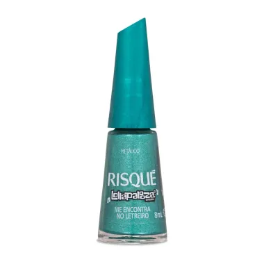 Esmalte Metálico Risqué Lollapalooza Me Encontra No Letreiro 8ml