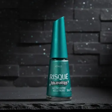 Esmalte Metálico Risqué Lollapalooza Me Encontra No Letreiro 8ml