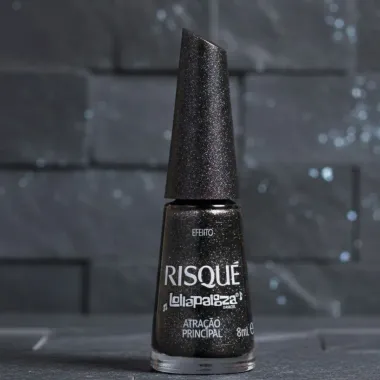 Esmalte Risqué Lollapalooza Brasil Efeito Atração Principal 8ml