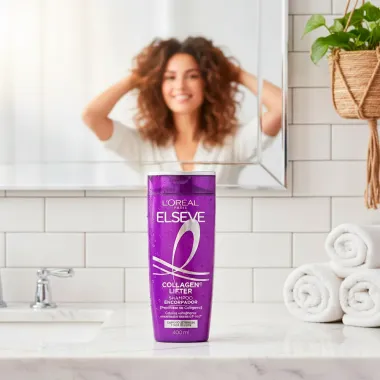 Shampoo Encorpador Elseve L'Or&eacute;al Paris Collagen Lifter 400ml