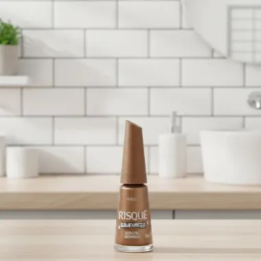 Esmalte Met&aacute;lico Risque Lollapalooza Bora Pro Morrinho 8ml