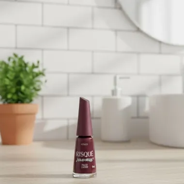 Esmalte Metalico Risque Lollapalooza Palco Cherry 8ml