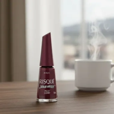 Esmalte Metalico Risque Lollapalooza Palco Cherry 8ml