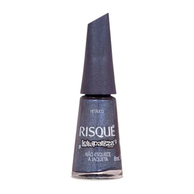 Esmalte Metalico Risque Lollapalooza N&atilde;o Esquece A Jaqueta 8ml