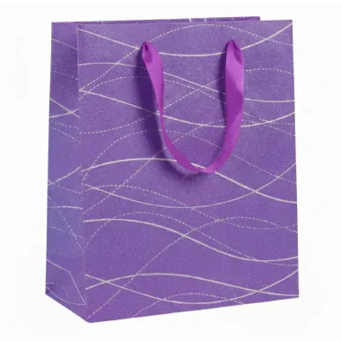 Sacola para Presente Mió Lilás Média 1 Unidade