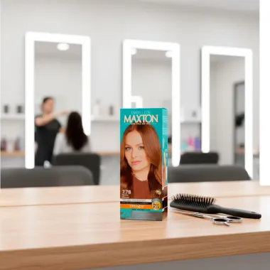 Tintura Permanente Maxton Trendy Cor Mocha Mourse 7.78