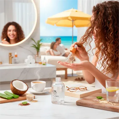 &Oacute;leo Acetinado OX Science MariMaria Hair Gloss Repair Conta Gotas 55ml