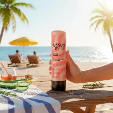 Super Condicionador 2 em 1 Kolene Nutri Bond Força e Nutrição Duradoura Óleos Africanos by Camilla de Lucas 300ml