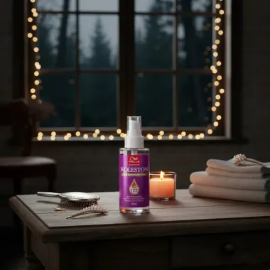 &Oacute;leo Capilar Wella Koleston Poderoso 9 em 1 com Argan e Vitamina E 100ml