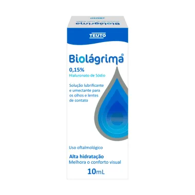 Biol&aacute;grima 0,15% Solu&ccedil;&atilde;o Oft&aacute;lmica com 10ml