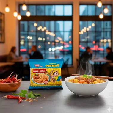 Macarrão Instamtâneo Nissin Turma Chico Bento Carne com Batata 7Og