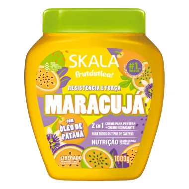 Creme para Pentear e Hidratante 2 em 1 Skala Frut&aacute;stica Maracuj&aacute; Pot&atilde;o 1000g