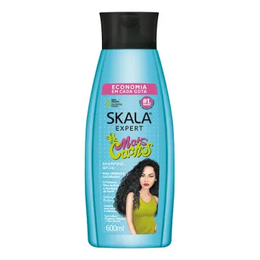 Shampoo Skala Expert Mais Cachos para Crespas e Cacheadas Sem Sal 600ml