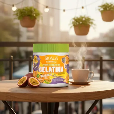 Gelatina Capilar Skala Frut&aacute;stica Maracuj&aacute; com Prote&ccedil;&atilde;o T&eacute;rmica e UV 550g