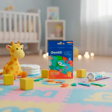 Fio Dental Dentil com Haste 20 Unidades