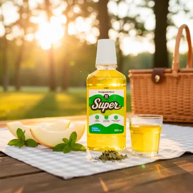Solu&ccedil;&atilde;o Bucal Super 12 Horas Mel&atilde;o  e Menta 500ml