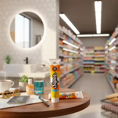 Gel Dental Super 12 Horas Frutas Tropicais e Menta 90g