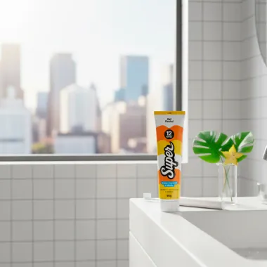 Gel Dental Super 12 Horas Frutas Tropicais e Menta 90g