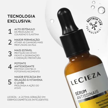 S&eacute;rum Lecieza Antissinais 30ml