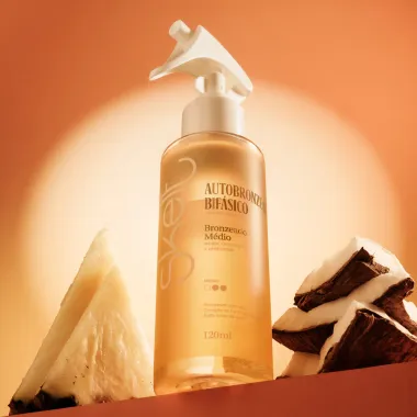 Autobronzeador Bifásico Skelt Bronzeado Médio 120ml