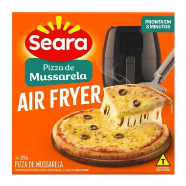 Pizza Seara Air Fryer Sabor Mussarela 220g
