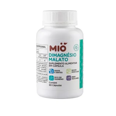 Dimagnesio Malato Mio com 60 Capsulas