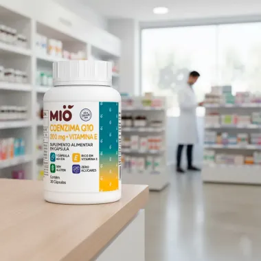 Coenzima Mi&oacute; Q10 200Mg + Vitamina E com 30 C&aacute;psulas
