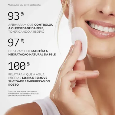 &Aacute;gua Micelar Lecieza Nano Bakuchiol para Todos os Tipos de Pele 250ml