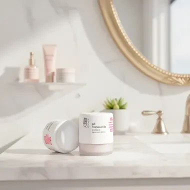 P&oacute; Facial Transl&uacute;cido Ollie FPS 30 5g