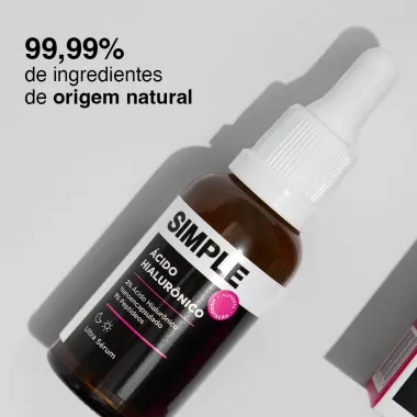 Ultra S&eacute;rum Simple &Aacute;cido Hialur&otilde;nico 30ml
