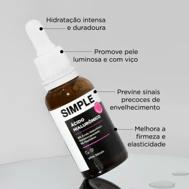 Ultra S&eacute;rum Simple &Aacute;cido Hialur&otilde;nico 30ml
