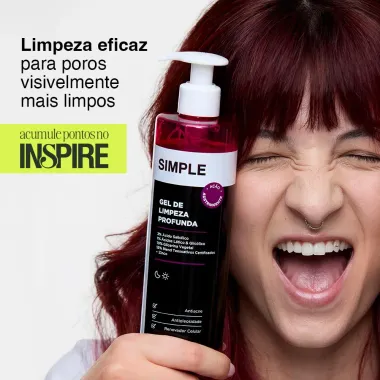 Gel de Limpeza Profunda Simple 350g