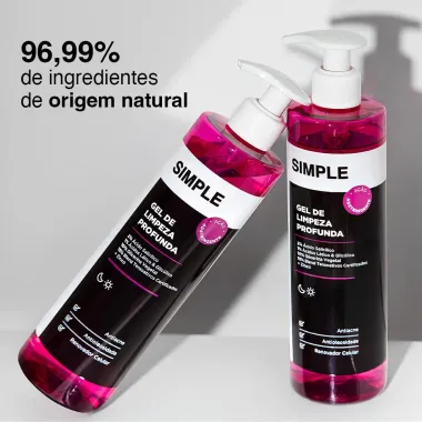 Gel de Limpeza Profunda Simple 350g
