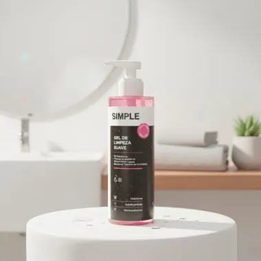 Gel de Limpeza Suave Simple Peles Sens&iacute;veis 350g