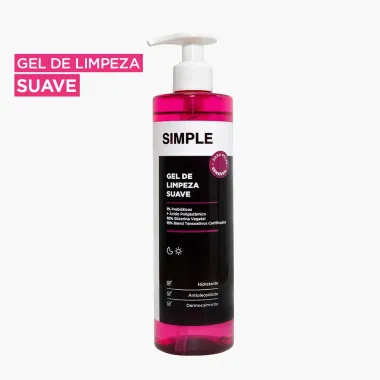 Gel de Limpeza Suave Simple Peles Sens&iacute;veis 350g