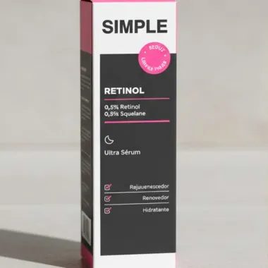 Ultra S&eacute;rum Simple Retinol Reduz Linhas Finas 30ml