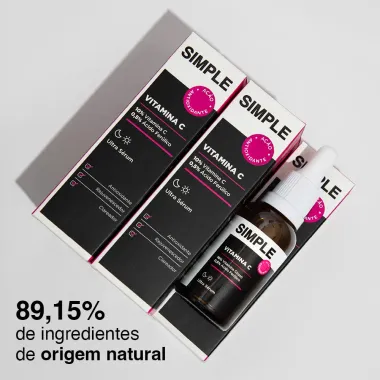 S&eacute;rum Simple Vitamina C 30ml