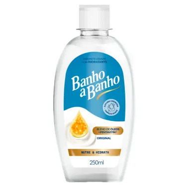 Sabonete L&iacute;quido com Hidratante Banho a Banho Original Blend de &Oacute;leos Pentavitin Nutre e Hidrata 250ml