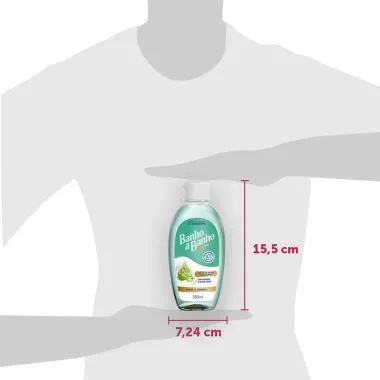 Sabonete L&iacute;quido com Hidratante Banho a Banho Ch&aacute; Verde e Aloe Vera Blend de &Oacute;leos Pentavitin Nutre e Hidrata 250ml