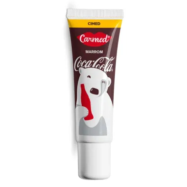 Kit Carmed Coca Cola Hidratante Labial 3 Unidades Sortidos de 10g cada e Ganhe 1 Engradado